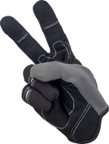 BILTWELL Moto Gloves - Gray/Black - 2XL 1501-1101-006