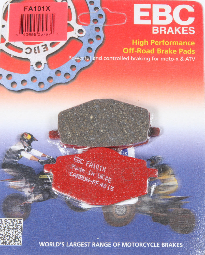 EBC Brake Pads Fa101x Carbon X Series FA101X