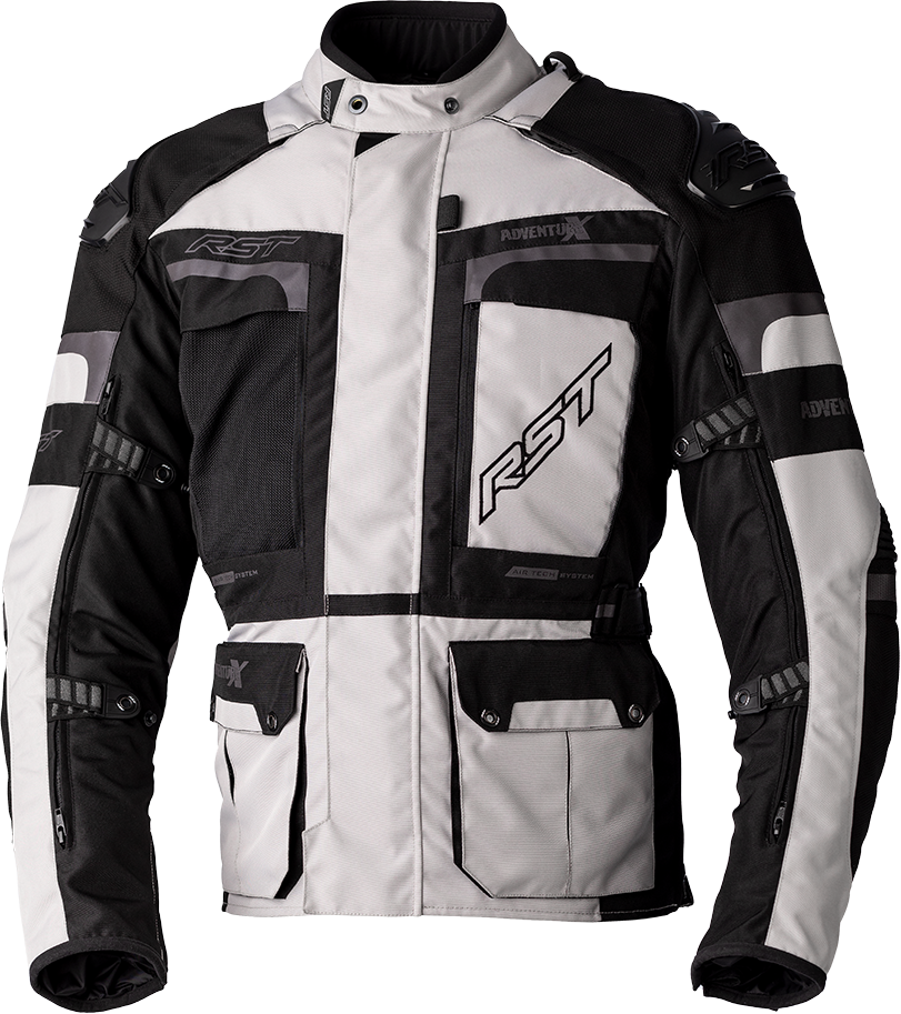 RST Pro Series Adventure-X Ce Jacket Sil/Blk Textile Sm 102409SIL-40