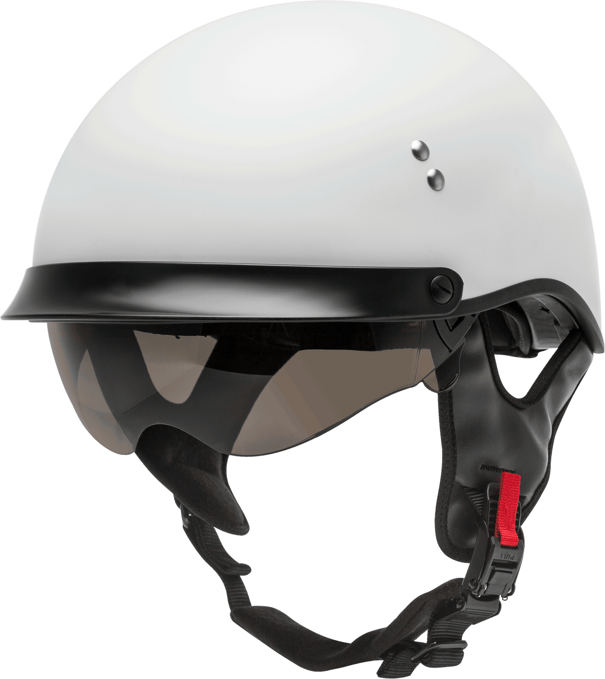 GMAX Hh-65 Half Helmet Full Dressed Matte White Xs H9650203