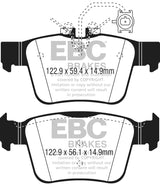 EBC 2017+ Alfa Romeo Giulia 2.0L Turbo Greenstuff Rear Brake Pads DP22315