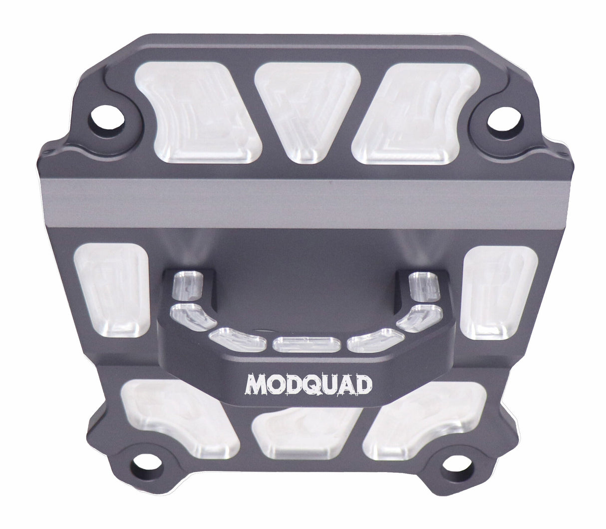 MODQUADRear Differential Plate With Hook Grey PolRZR-RDH-PRO-G