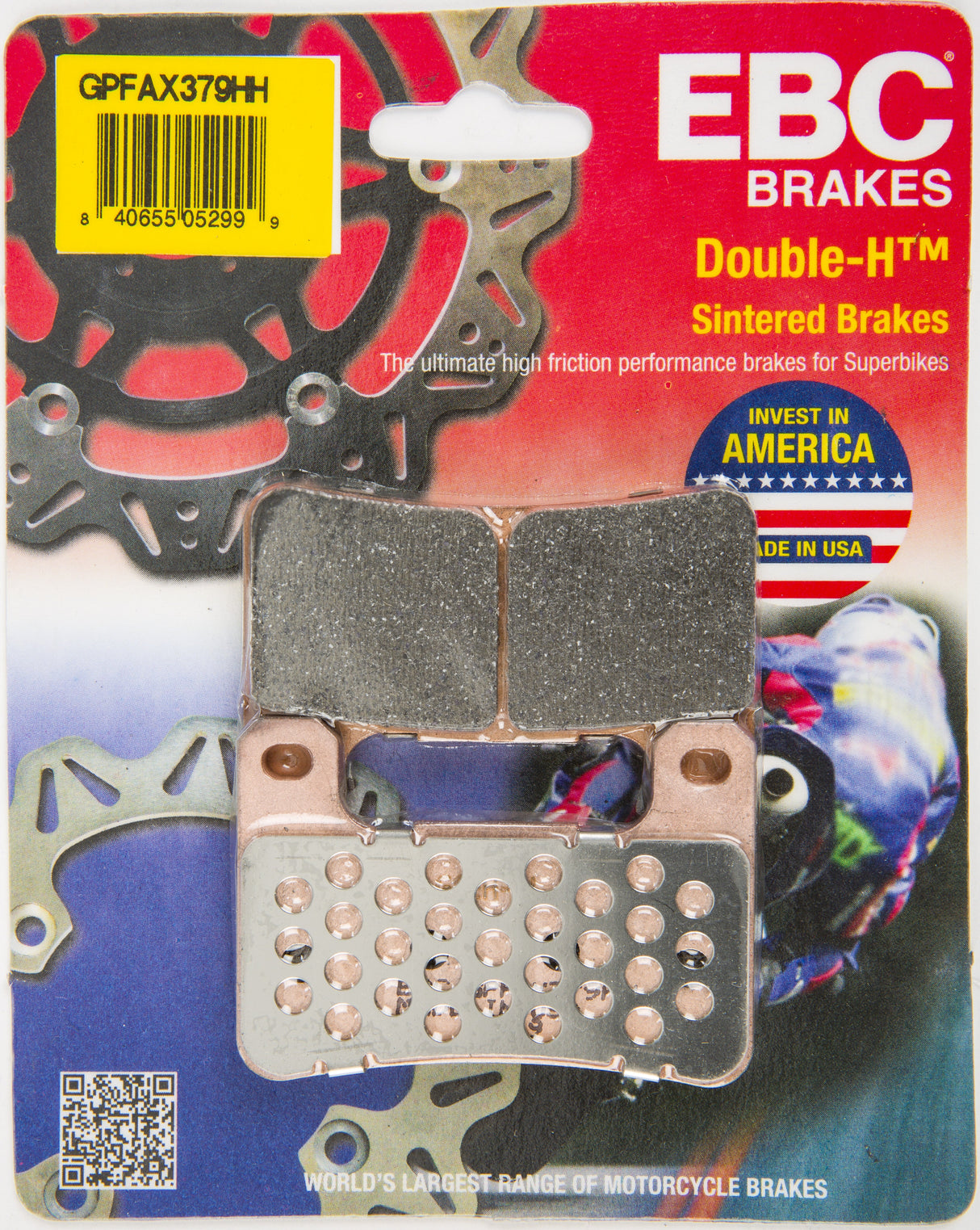 EBC Gpfax Brake Pads Race Only GPFAX379HH