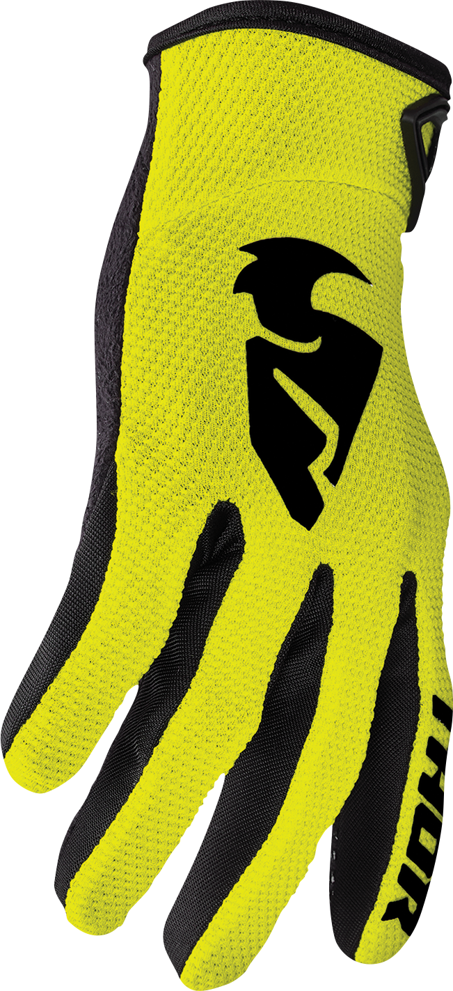 THOR Sector Gloves - Acid/Black - Medium 3330-5879