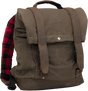 BURLY BRAND Roll Top Backpack - Dark Oak B15-1020D