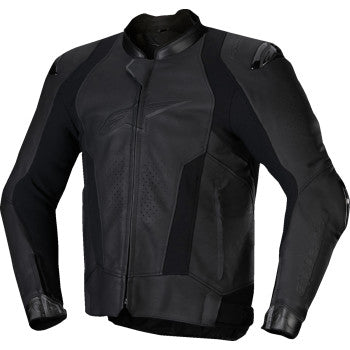 ALPINESTARS Missile v3 Leather Jacket - Black/Black - US 38 / EU 48  3100125-1100-48