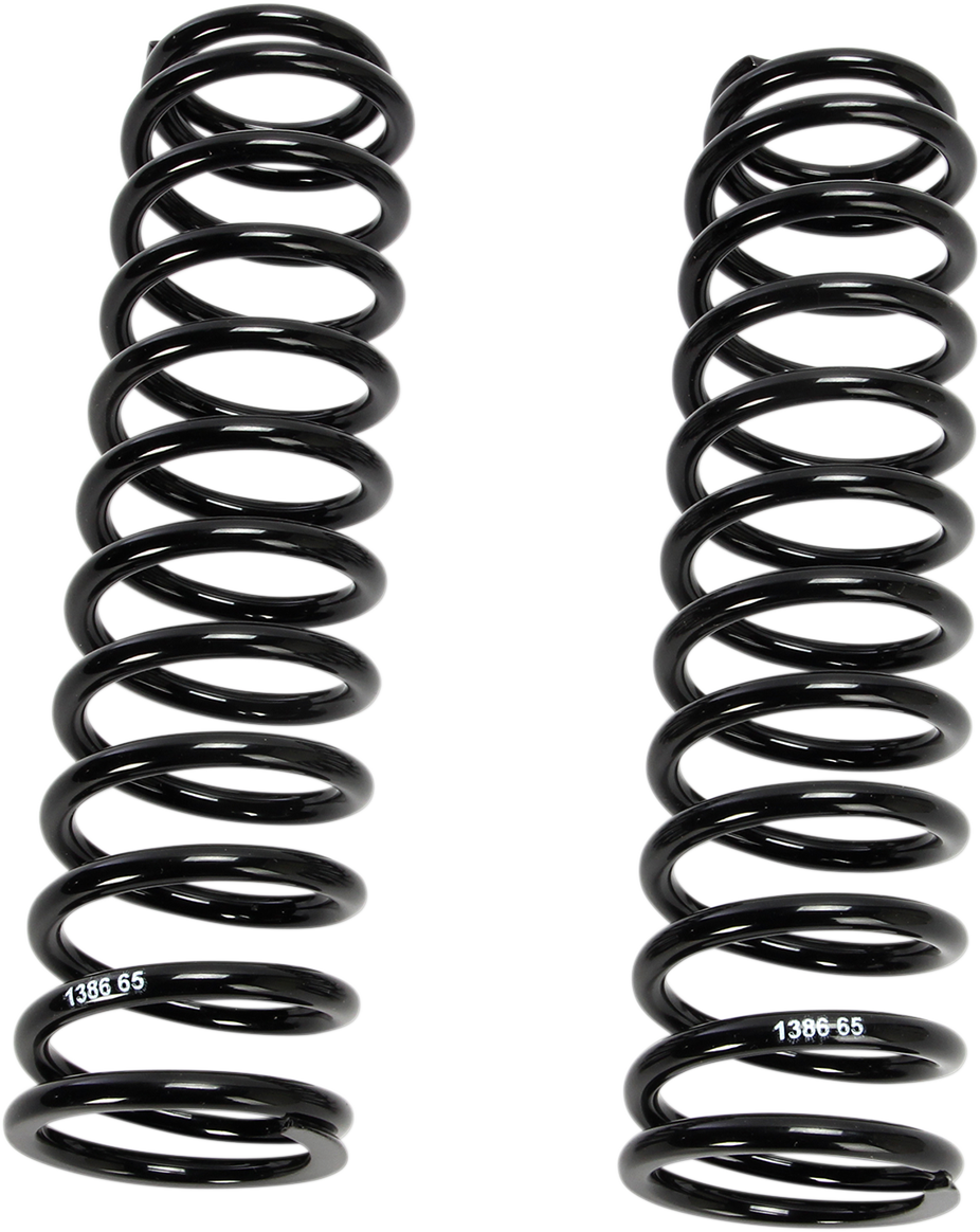 PROGRESSIVE SUSPENSION Shock Springs - 12-Series - Black - 65 lb/in 03-1386B