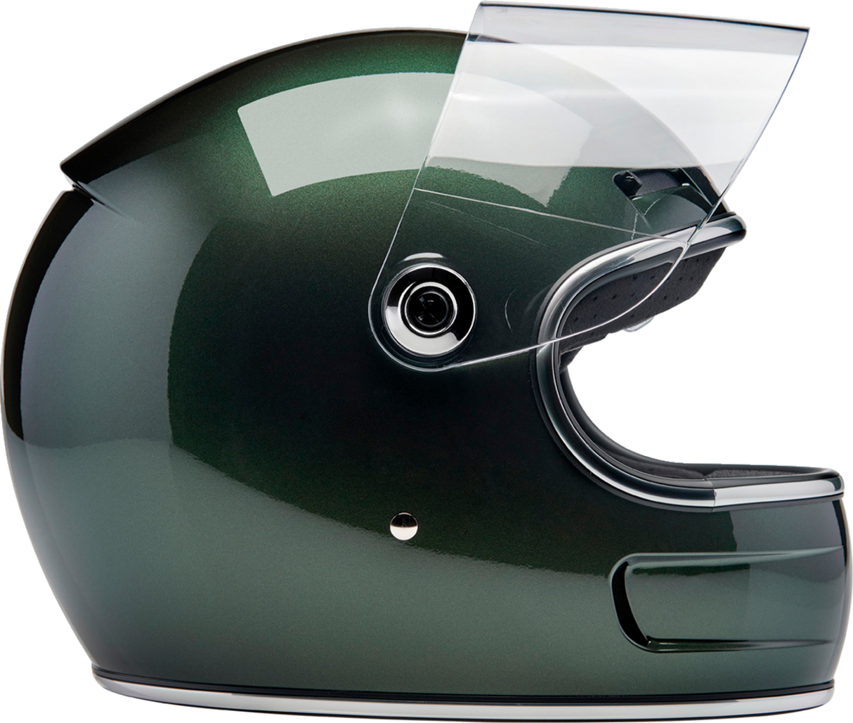 BILTWELL Gringo SV Helmet - Metallic Sierra Green - Small 1006-324-502