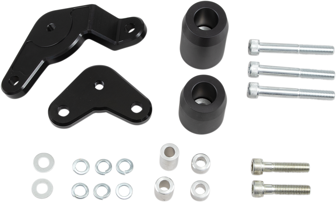 POWERSTANDS RACING Frame Sliders - Black - BMW - K 1300 R 09-00902-02