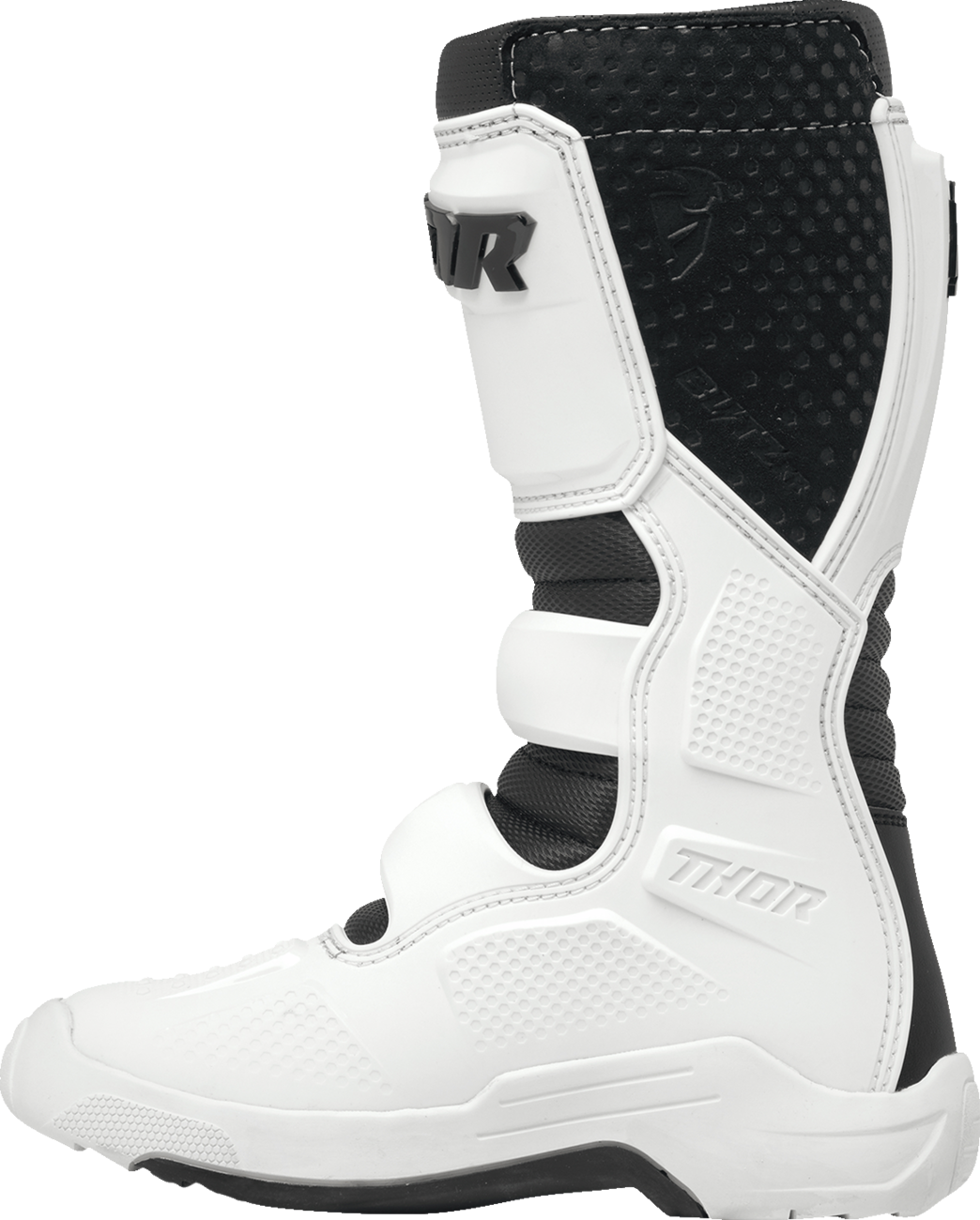 THOR Youth Blitz XR Boots - White/Black - Size 3 3411-0747