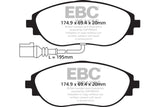 EBC 2015+ Volkswagen GTI/Golf R (Mk7) Bluestuff Front Brake Pads DP52127NDX