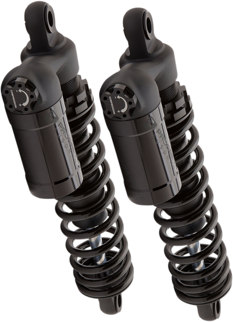 PROGRESSIVE SUSPENSION 970 Series Piggyback Shocks - Black - 13.50" 970-1009B