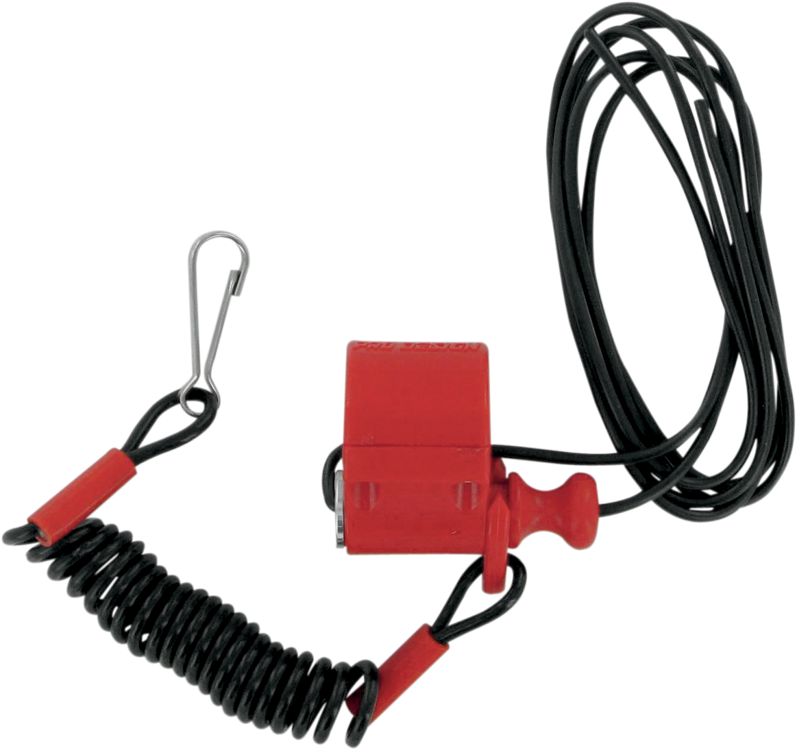 PRO DESIGN Kill Switch Lanyard - Red/Black PD102