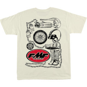 Camiseta de coleccionista FMF - Natural - Mediana FA23118906NATMD 