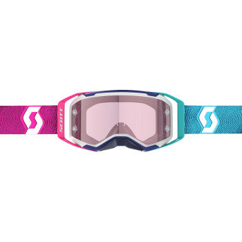 SCOTT Prospect 2.0 AMP Goggle - Stealth Blue/Radiant Pink - Rose Lens 421469-7906352