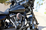 LA CHOPPERS Engine Guard - Black - Twin Peaks LA-7100-00B