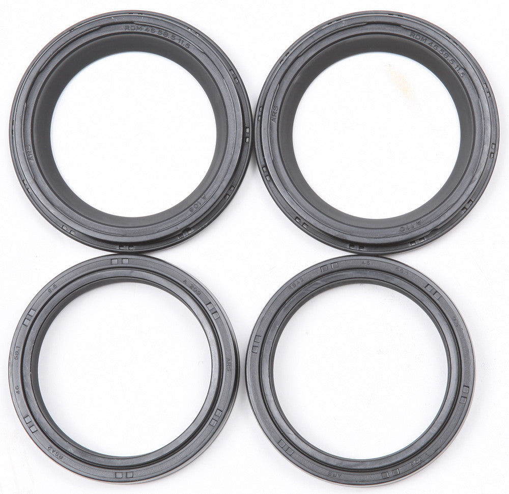 PROX Fork Seal/Wiper Kit 46x58x9.5 Hon/Kaw/Suz/Yam 40.S46589