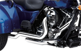 COBRA Powerport Dual Headpipes - Chrome 6254