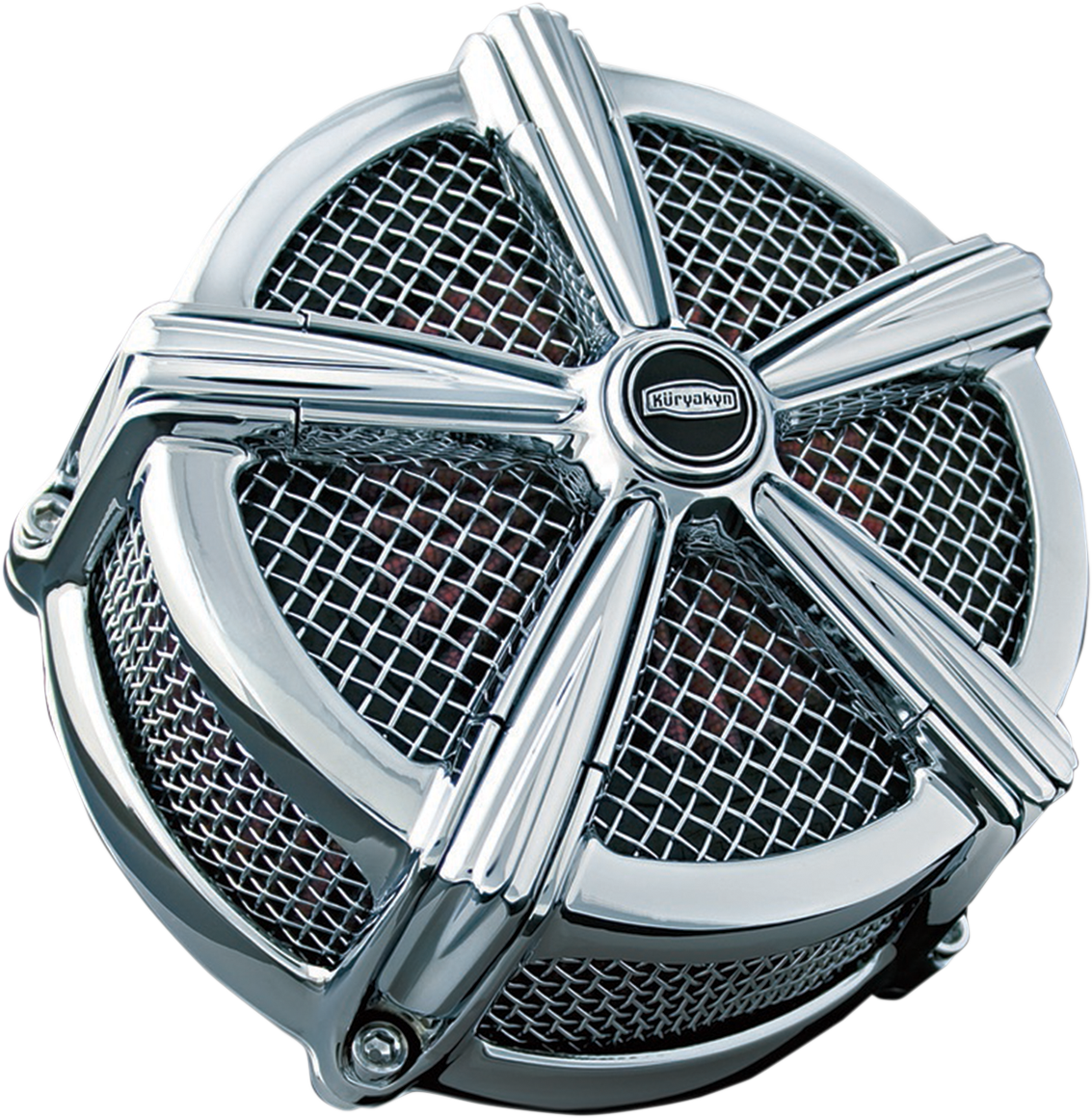 KURYAKYN Air Cleaner - Hi-Five - M2 - Chrome 9658