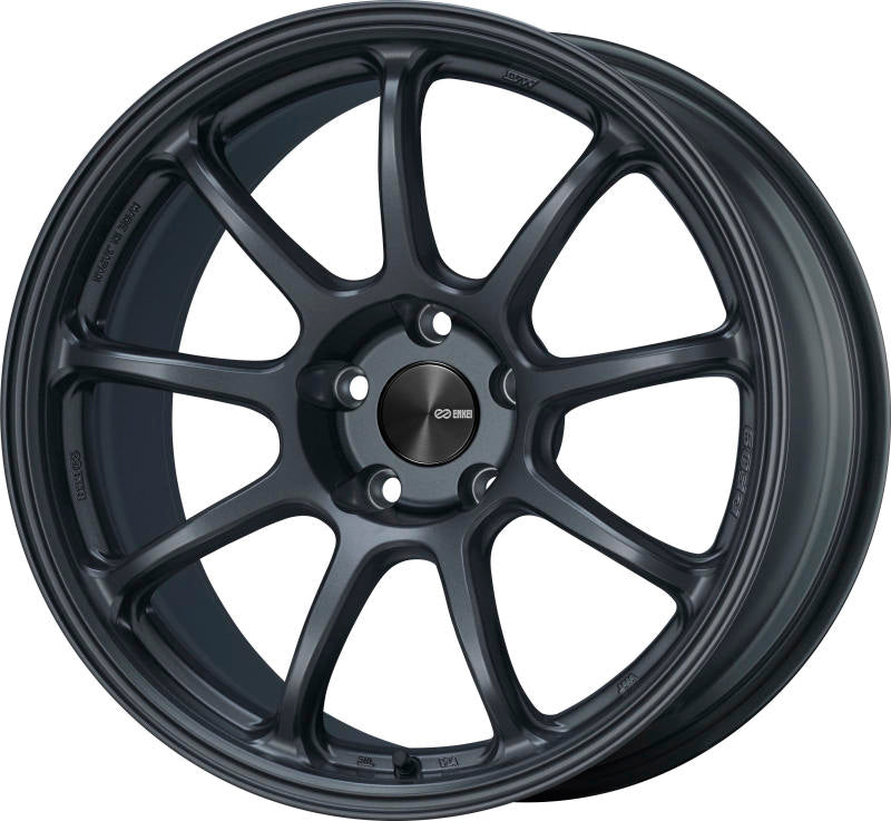 Enkei PF09 18x9.5 5x114.3 27mm Offset 75mm Bore Matte Gunmetal Wheel