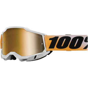 100% Accuri 2 Goggle - Shiv - True Gold Mirror 50014-00033