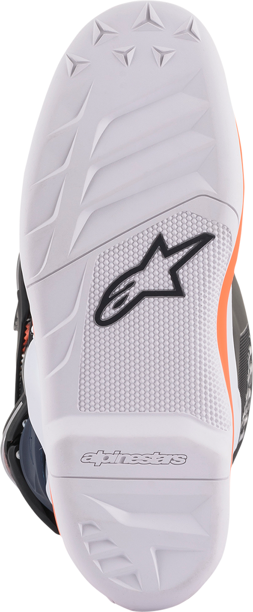 ALPINESTARS Youth Tech 7S Boots - Black/Orange/White - US 3 2015017-1241-3