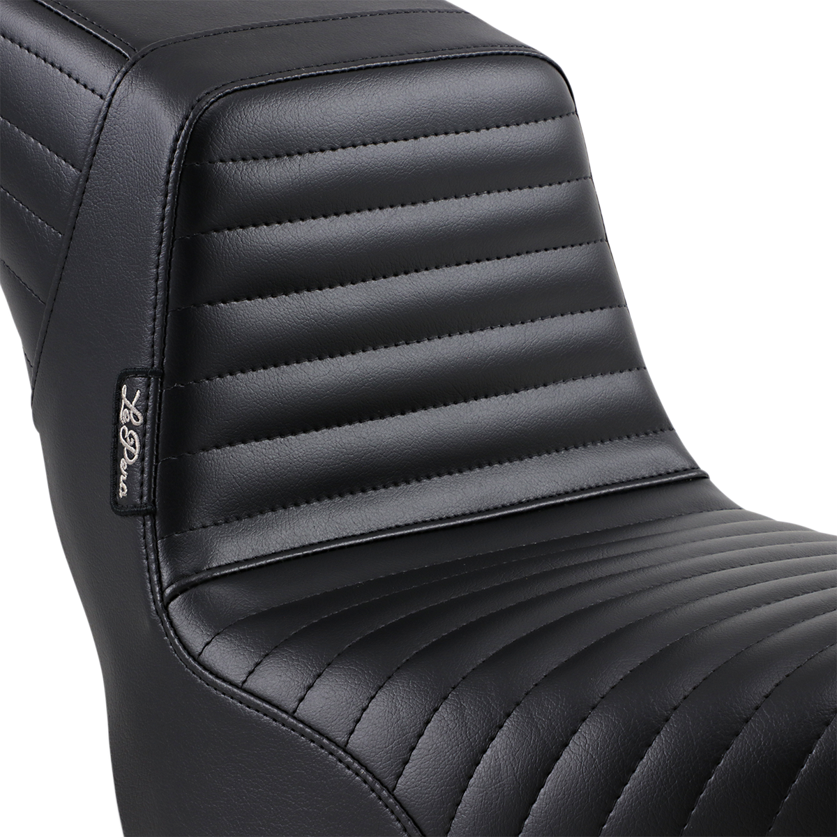 LE PERA Kickflip Seat - Pleated - Black - Softail '18-'21 LYR-590PT