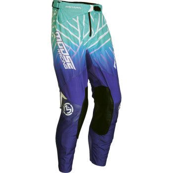 MOOSE RACING Sahara Pants - Purple/Turquoise - US 40 2901-11434