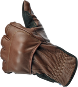 BILTWELL Belden Gloves - Chocolate/Black - Large 1505-0201-304