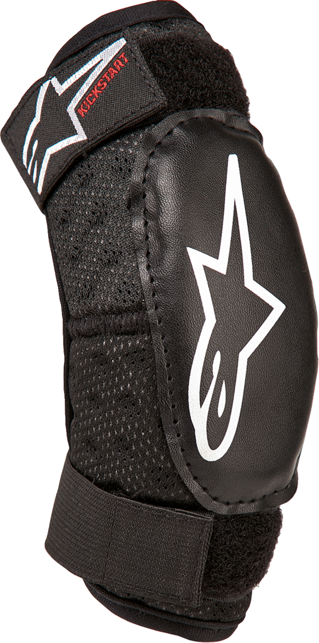 ALPINESTARS Youth Bionic Action Kickstart Guards - Elbow - Black/Red - 4/6 6540824-13-4/6