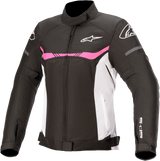 ALPINESTARS Stella T-SPS Jacket - Black/White - Large 3210120-1239-L