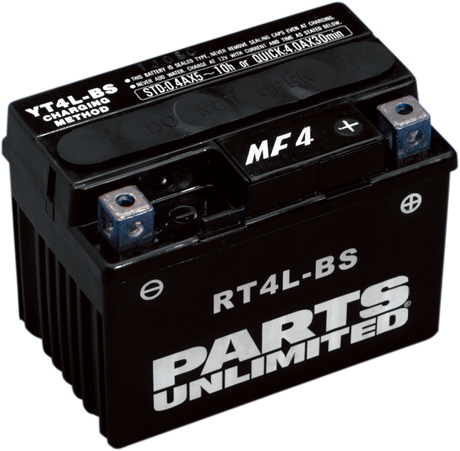 Parts Unlimited Agm Battery - Rtx4lbs .18 L Ctx4l-Bs