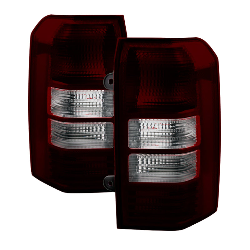 Xtune Jeep Patriot 08-13 OEM Tail Lights -Red Smoked ALT-JH-JPA08-OE-RSM 9031694