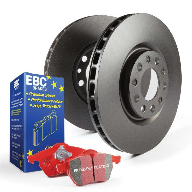 EBC S12 Kits Redstuff Pads and RK Rotors S12KR1349