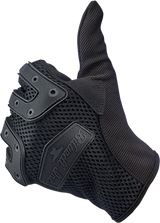 BILTWELL Anza Gloves - Black Out - XS 1507-0101-001