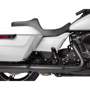 DRAG SPECIALTIES Predator III 2-Up Seat - Smooth - FLT/FLH '23-'24 0801-1930
