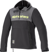 ALPINESTARS Sherpa Jacket - Black/Gray/Yellow - 3XL 4208123-9151-3X