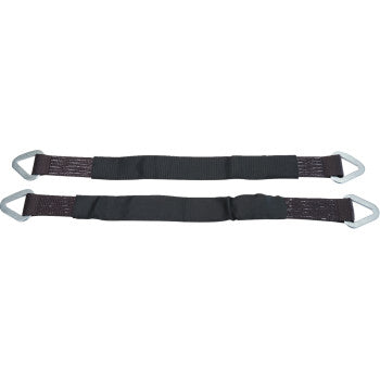 MOOSE RACING Axle Strap - 2"x30" Black - Pair 3920-0522