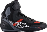 ALPINESTARS Faster-3 Rideknit® Shoes - Black/Gray/Red - US 10.5 25103191165105