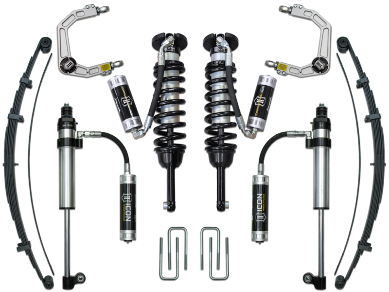 ICON 05-15 Toyota Tacoma 0-3.5in/16-17 Toyota Tacoma 0-2.75in Stage 8 Suspension System w/Billet Uca K53008