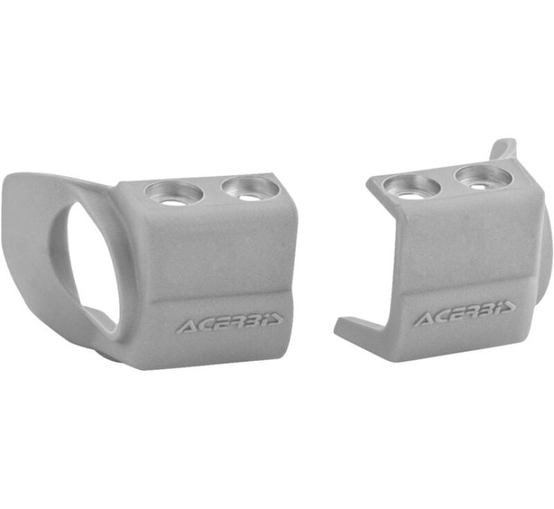 Acerbis 21-24 Fantic/ 08-24 Yam YZ125/X/YZ250/X/F/YZ450F/WR250F/450F Fork Shoe Protectors - Gray