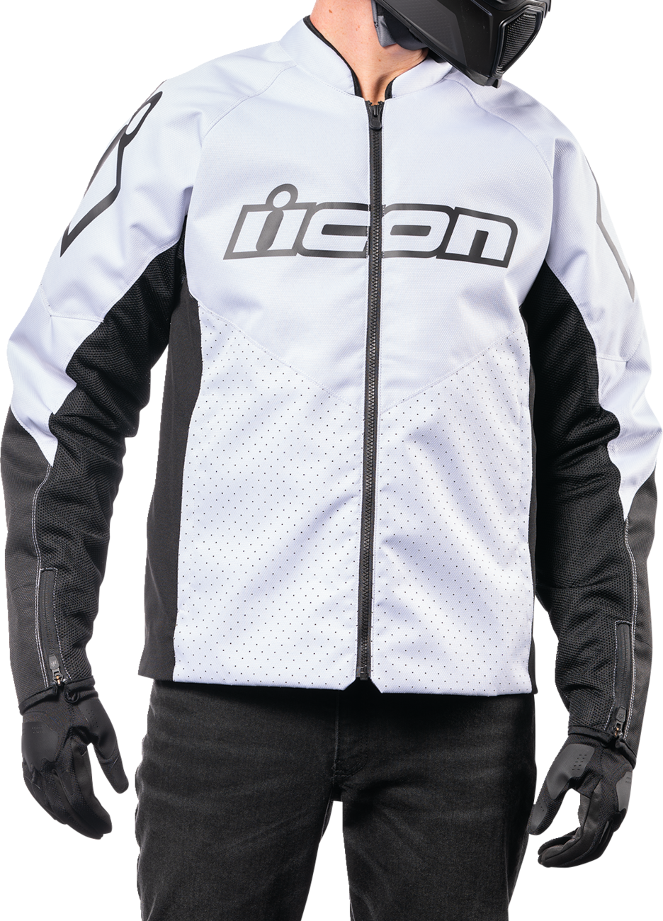 ICON Hooligan™ CE Jacket - White - XL 2820-5800