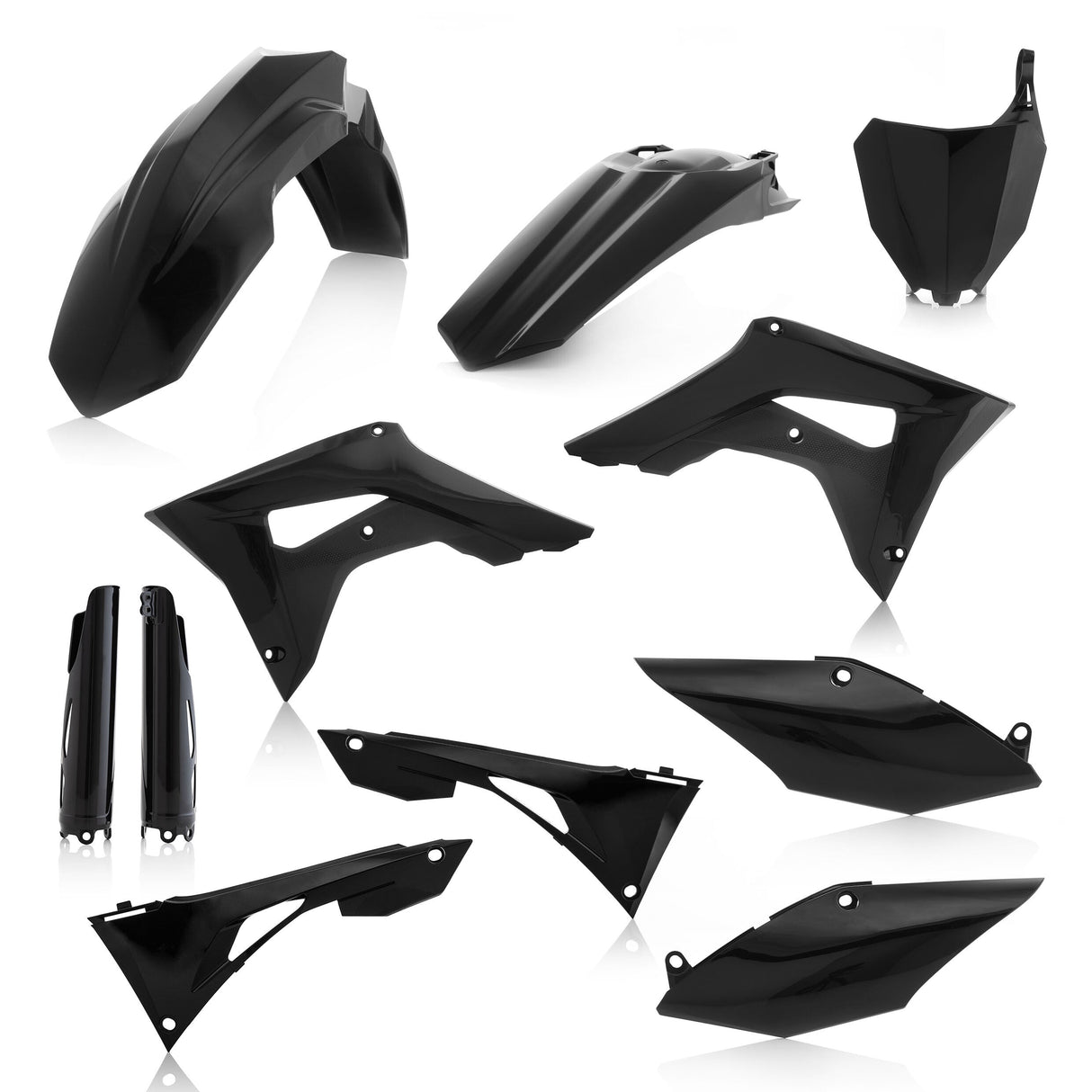 ACERBIS Full Plastic Kit Black 2736250001