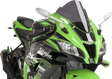 PUIG HI-TECH PARTS Race Windscreen - Dark Smoke - ZX10R 8912F