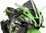 PUIG HI-TECH PARTS Race Windscreen - Dark Smoke - ZX10R 8912F