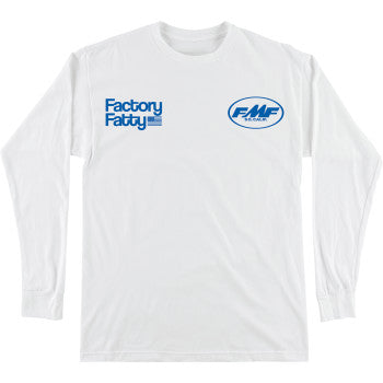 FMF Factory Fatty Long-Sleeve T-Shirt - White - 2XL HO25119900WHT2X