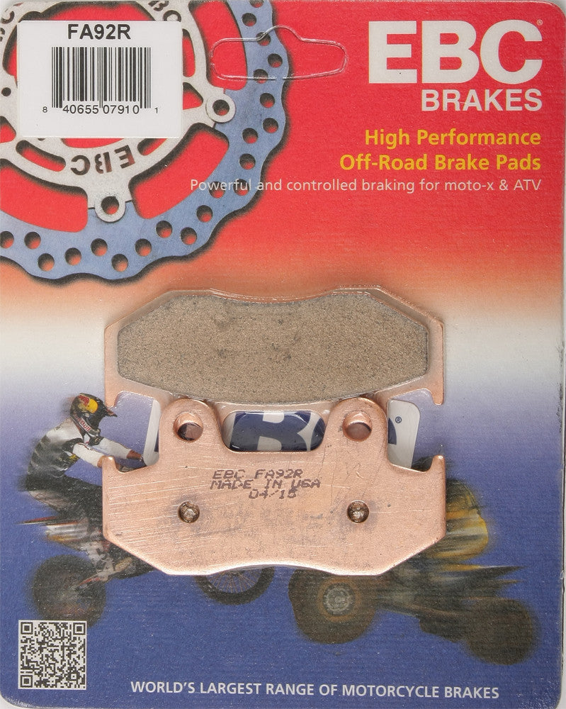 EBC Brake Pads Fa92r Sintered R Series FA92R