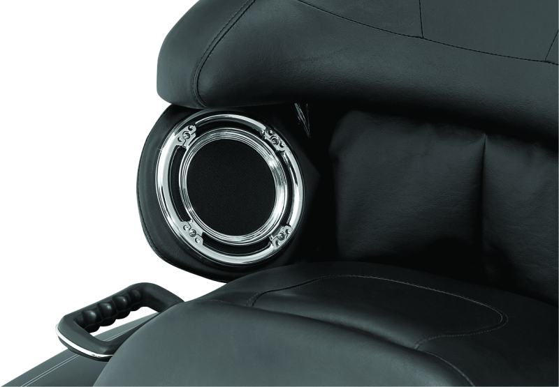 Kuryakyn Rear Speaker Accents For Harley-Davidson Chrome 3792