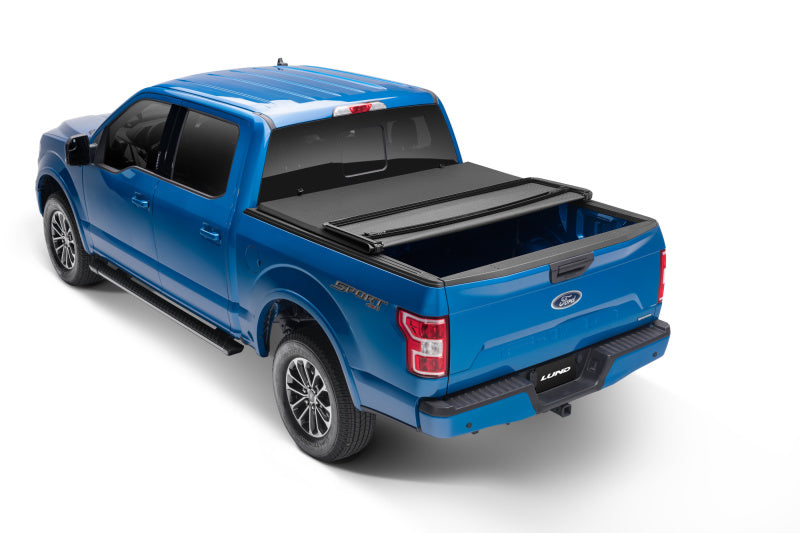 Lund 22-23 Nissan Frontier 5ft. Bed - Genesis Elite Tri-Fold Tonneau Cover - Black