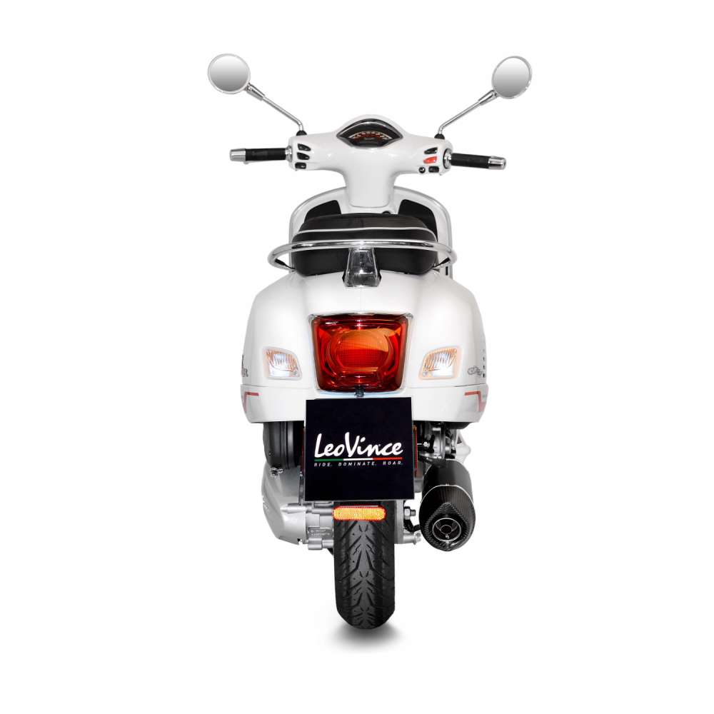 Escape LEOVINCE - Vespa GTS 300 - Negro 14071